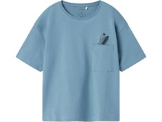 Name It t-shirt spring lake with surfboard print